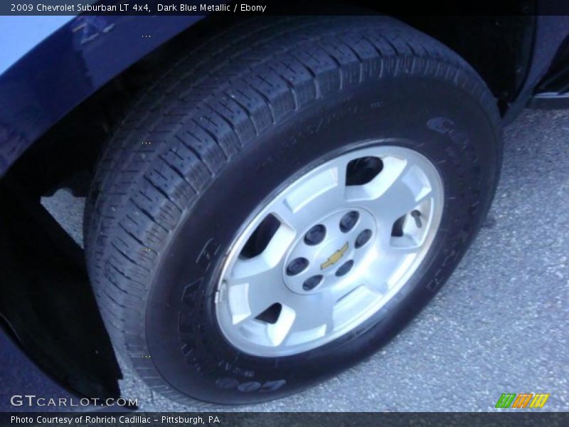 Dark Blue Metallic / Ebony 2009 Chevrolet Suburban LT 4x4