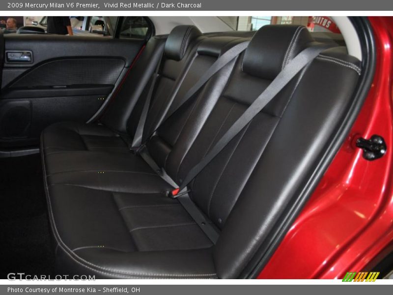 Vivid Red Metallic / Dark Charcoal 2009 Mercury Milan V6 Premier
