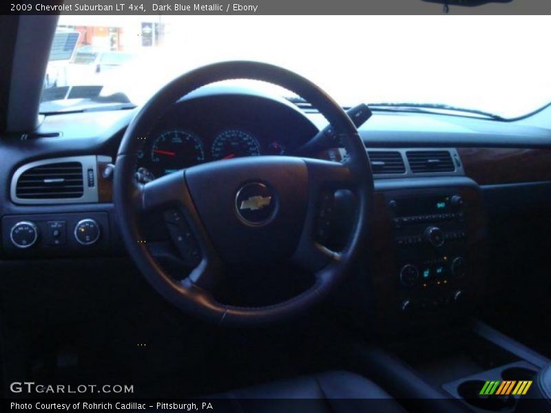 Dark Blue Metallic / Ebony 2009 Chevrolet Suburban LT 4x4