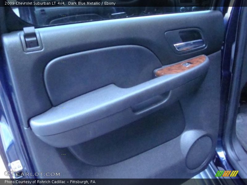 Dark Blue Metallic / Ebony 2009 Chevrolet Suburban LT 4x4