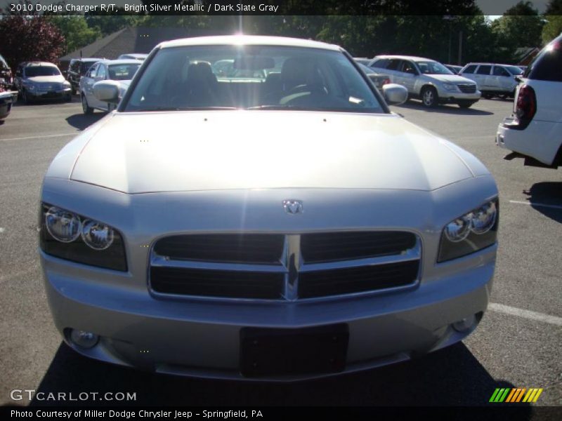 Bright Silver Metallic / Dark Slate Gray 2010 Dodge Charger R/T