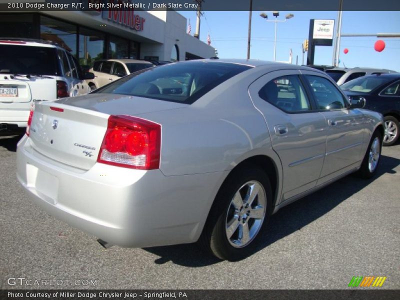 Bright Silver Metallic / Dark Slate Gray 2010 Dodge Charger R/T