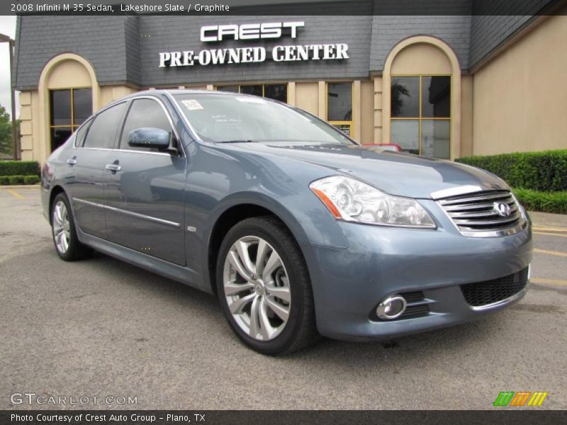 Lakeshore Slate / Graphite 2008 Infiniti M 35 Sedan