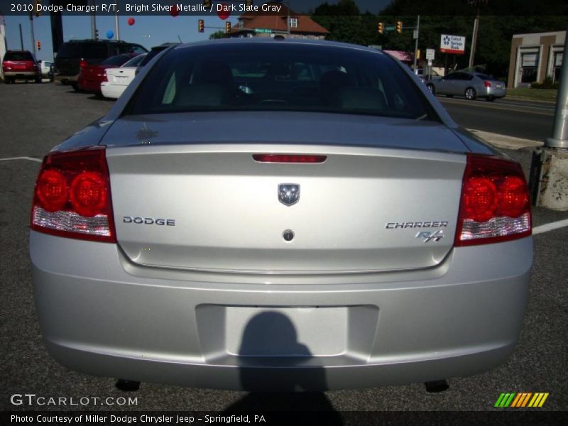Bright Silver Metallic / Dark Slate Gray 2010 Dodge Charger R/T