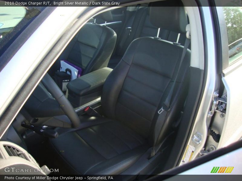 Bright Silver Metallic / Dark Slate Gray 2010 Dodge Charger R/T