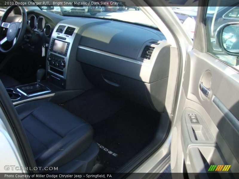 Bright Silver Metallic / Dark Slate Gray 2010 Dodge Charger R/T