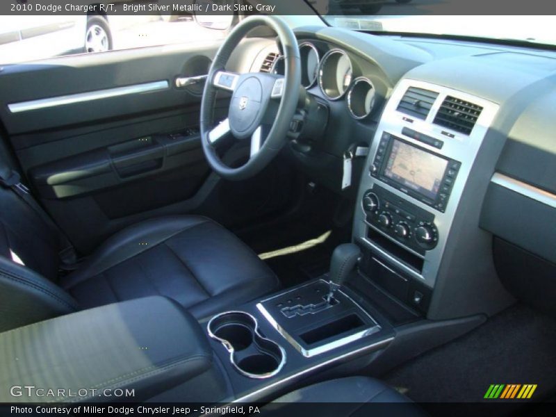 Bright Silver Metallic / Dark Slate Gray 2010 Dodge Charger R/T
