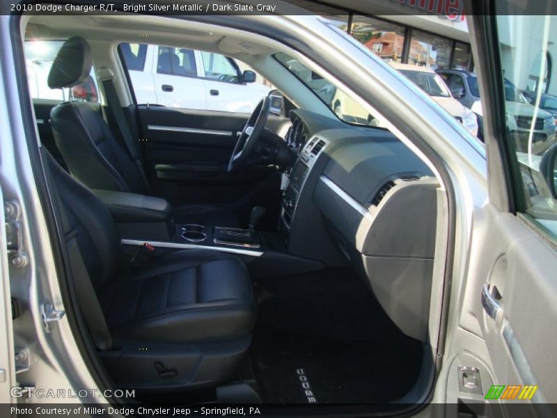 Bright Silver Metallic / Dark Slate Gray 2010 Dodge Charger R/T
