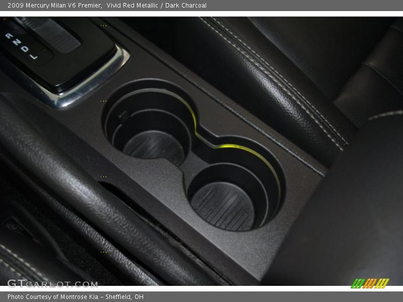 Vivid Red Metallic / Dark Charcoal 2009 Mercury Milan V6 Premier