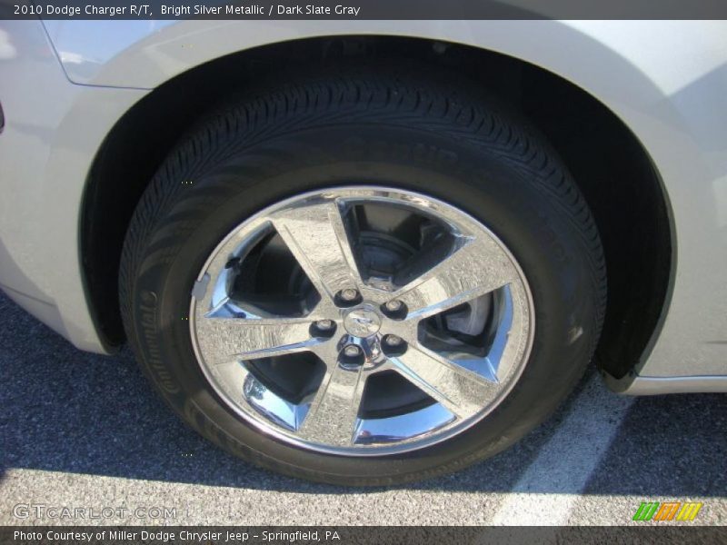 Bright Silver Metallic / Dark Slate Gray 2010 Dodge Charger R/T