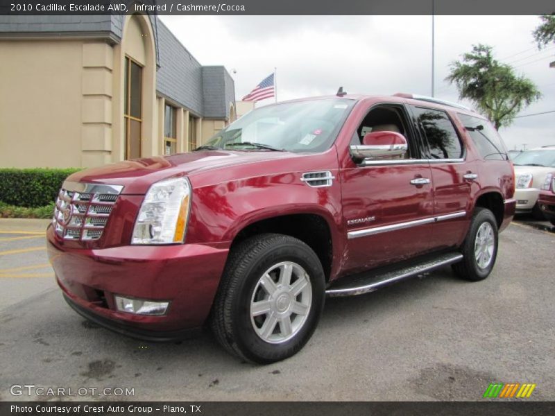Infrared / Cashmere/Cocoa 2010 Cadillac Escalade AWD