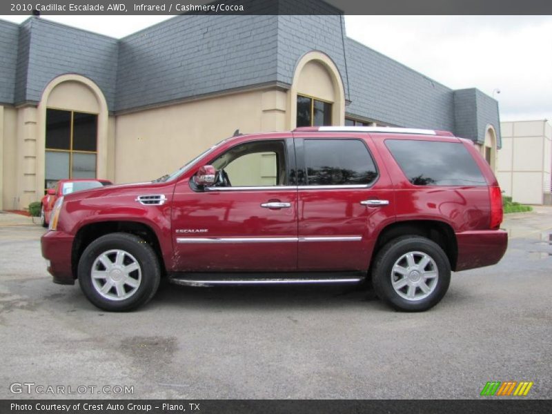 Infrared / Cashmere/Cocoa 2010 Cadillac Escalade AWD