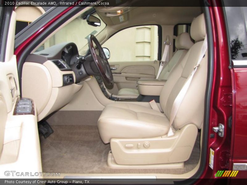 Infrared / Cashmere/Cocoa 2010 Cadillac Escalade AWD