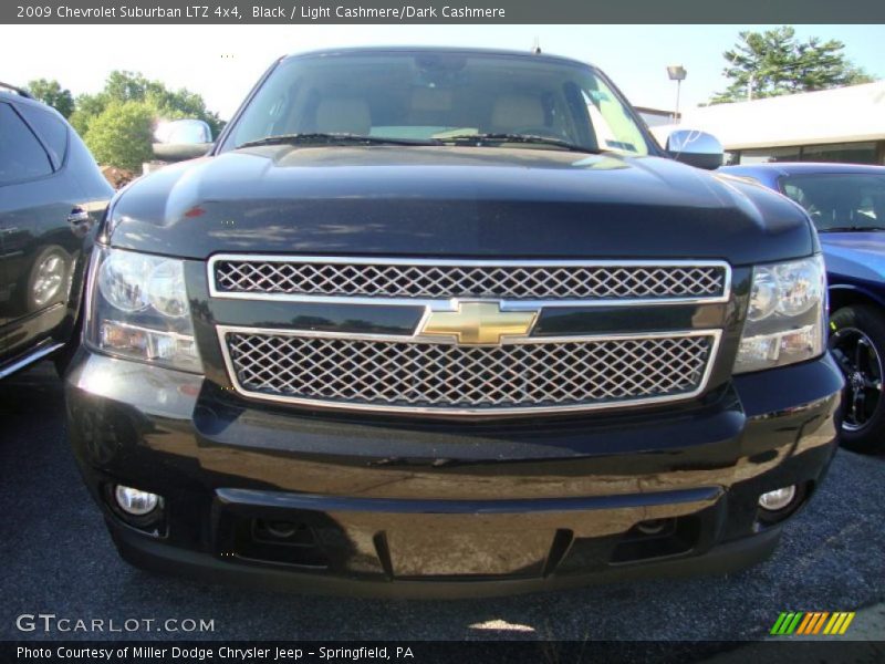 Black / Light Cashmere/Dark Cashmere 2009 Chevrolet Suburban LTZ 4x4