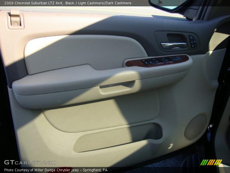 Black / Light Cashmere/Dark Cashmere 2009 Chevrolet Suburban LTZ 4x4
