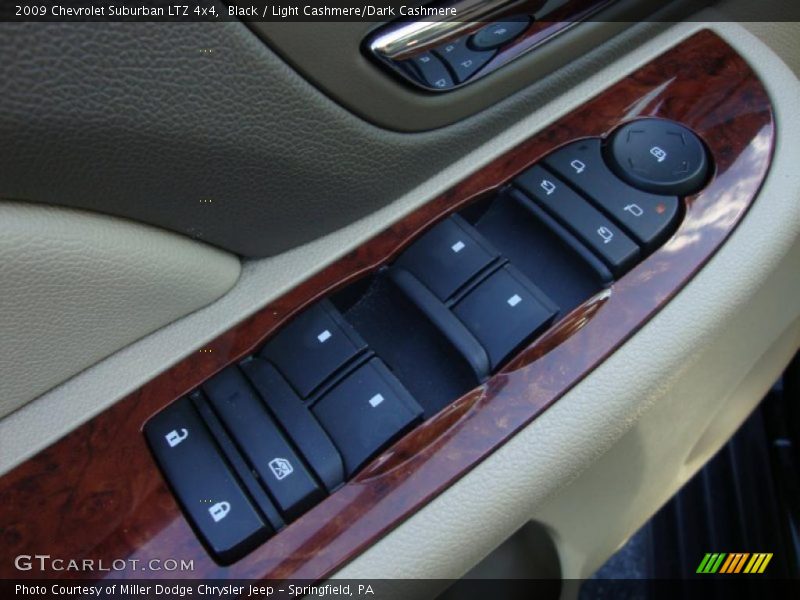 Black / Light Cashmere/Dark Cashmere 2009 Chevrolet Suburban LTZ 4x4