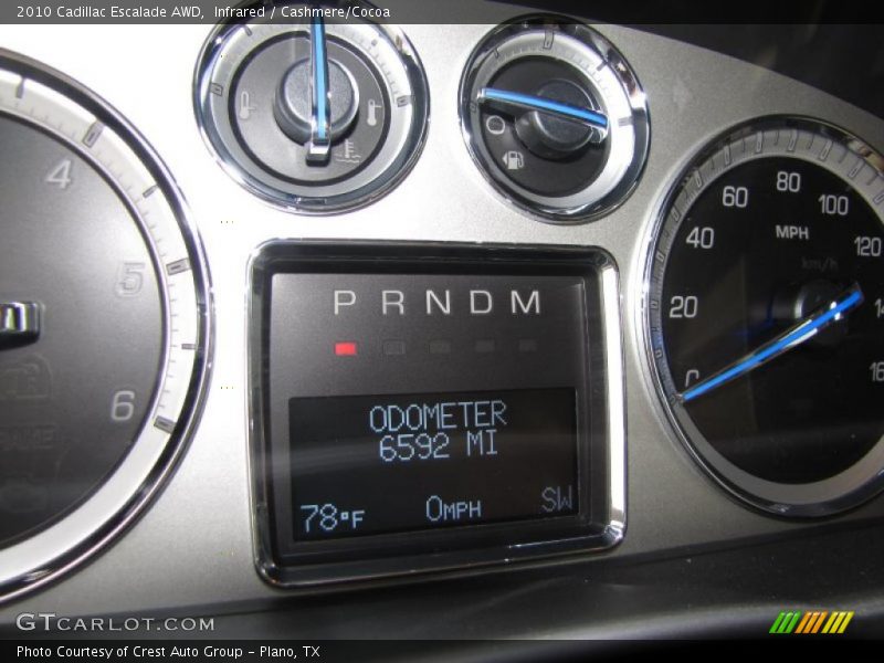 Infrared / Cashmere/Cocoa 2010 Cadillac Escalade AWD