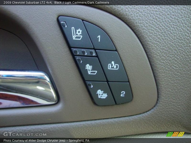 Black / Light Cashmere/Dark Cashmere 2009 Chevrolet Suburban LTZ 4x4