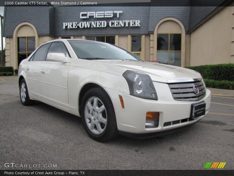 White Diamond / Cashmere 2006 Cadillac CTS Sedan