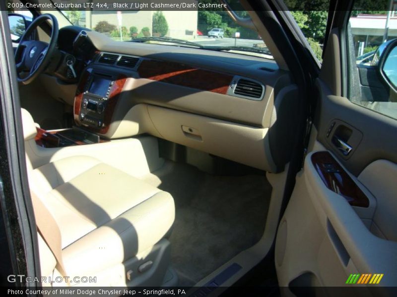 Black / Light Cashmere/Dark Cashmere 2009 Chevrolet Suburban LTZ 4x4