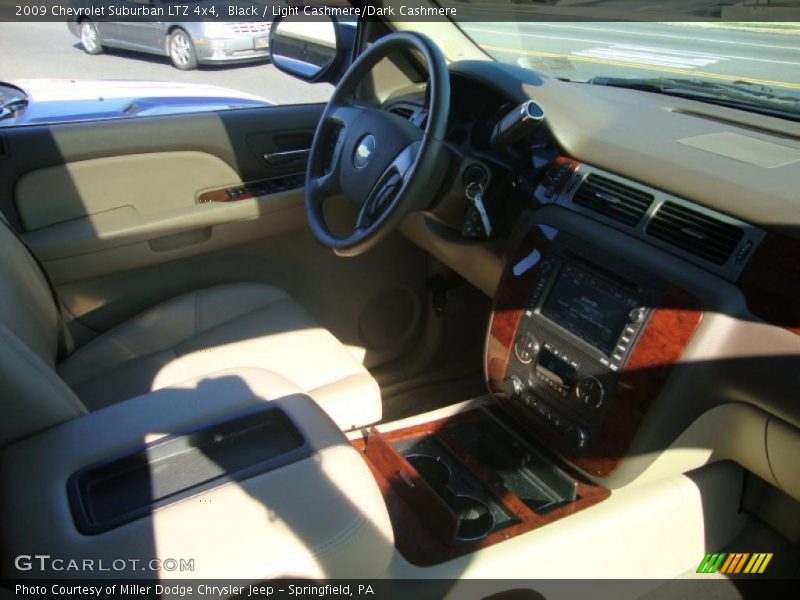 Black / Light Cashmere/Dark Cashmere 2009 Chevrolet Suburban LTZ 4x4