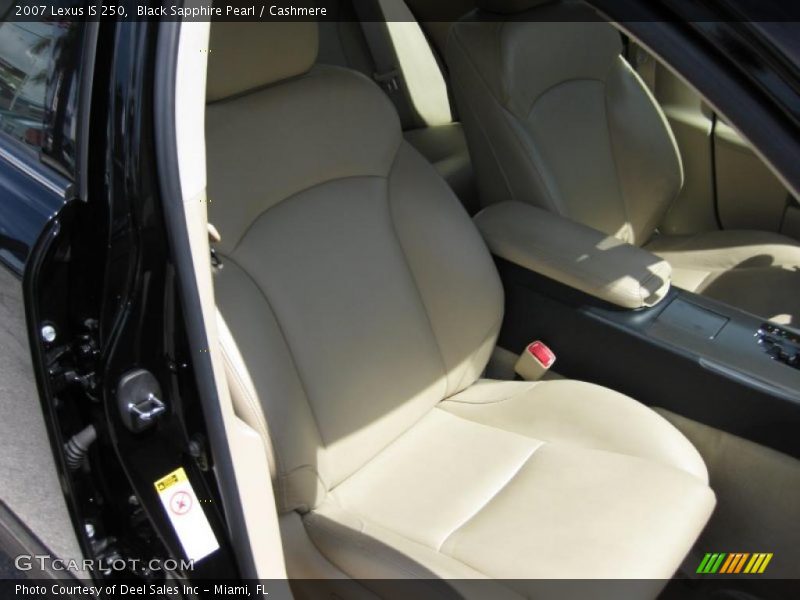 Black Sapphire Pearl / Cashmere 2007 Lexus IS 250