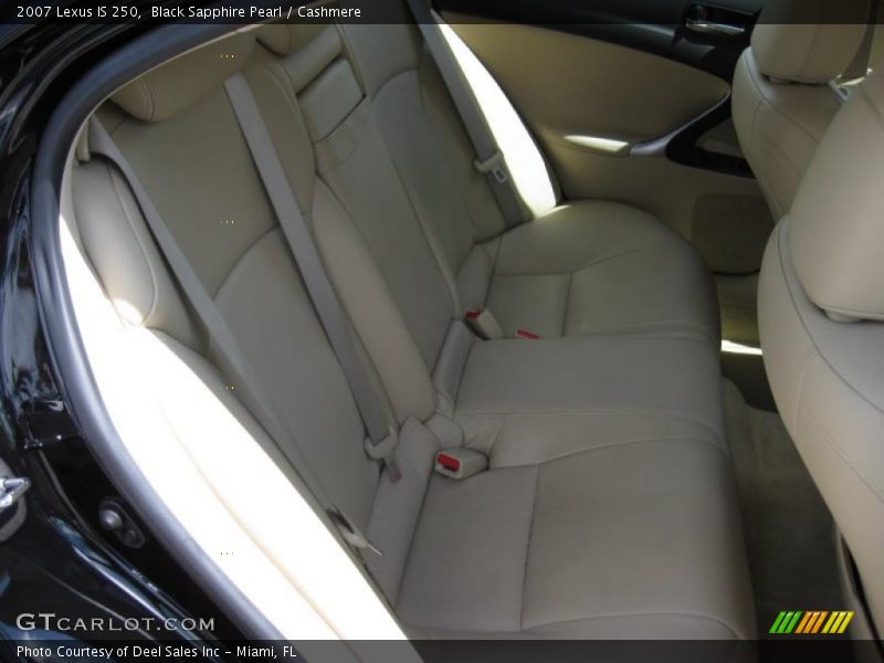 Black Sapphire Pearl / Cashmere 2007 Lexus IS 250