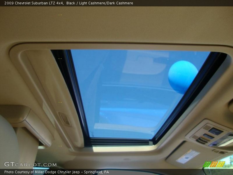 Black / Light Cashmere/Dark Cashmere 2009 Chevrolet Suburban LTZ 4x4