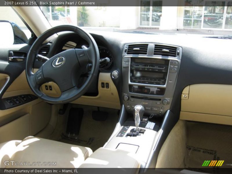 Black Sapphire Pearl / Cashmere 2007 Lexus IS 250