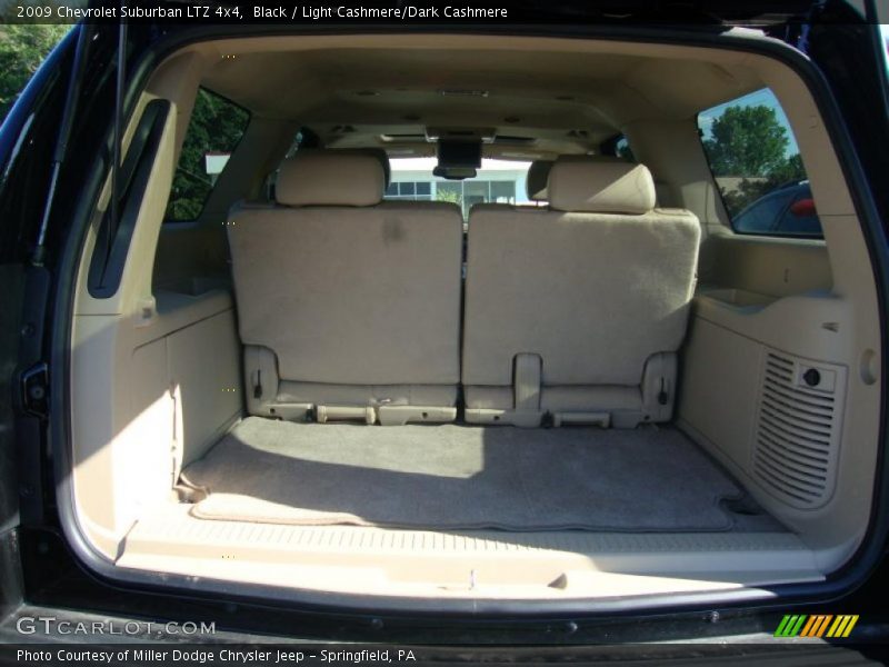 Black / Light Cashmere/Dark Cashmere 2009 Chevrolet Suburban LTZ 4x4