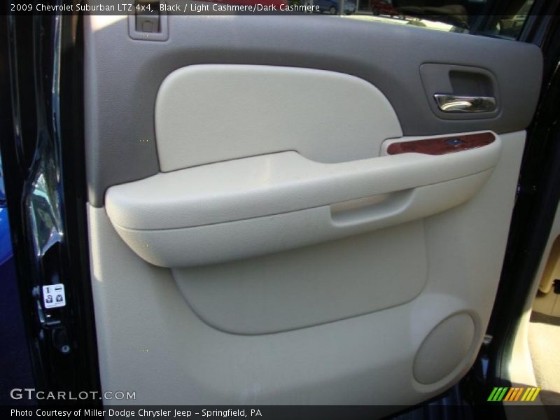 Black / Light Cashmere/Dark Cashmere 2009 Chevrolet Suburban LTZ 4x4
