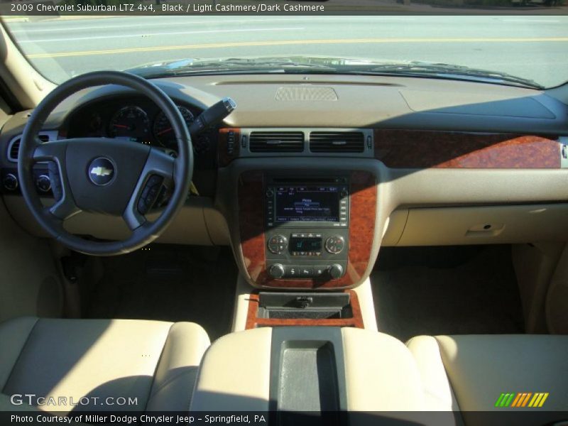 Black / Light Cashmere/Dark Cashmere 2009 Chevrolet Suburban LTZ 4x4