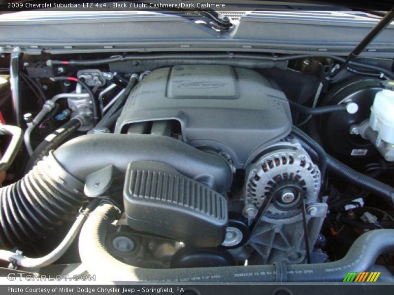 Black / Light Cashmere/Dark Cashmere 2009 Chevrolet Suburban LTZ 4x4