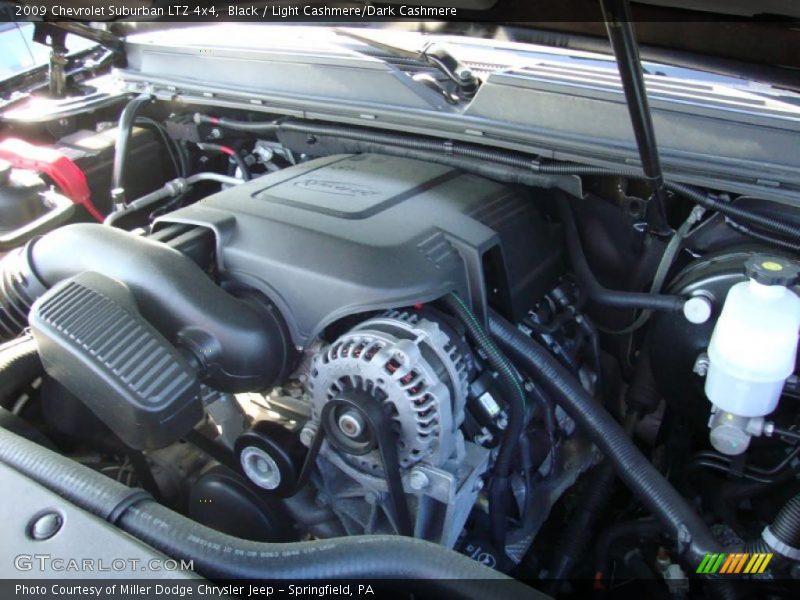 Black / Light Cashmere/Dark Cashmere 2009 Chevrolet Suburban LTZ 4x4