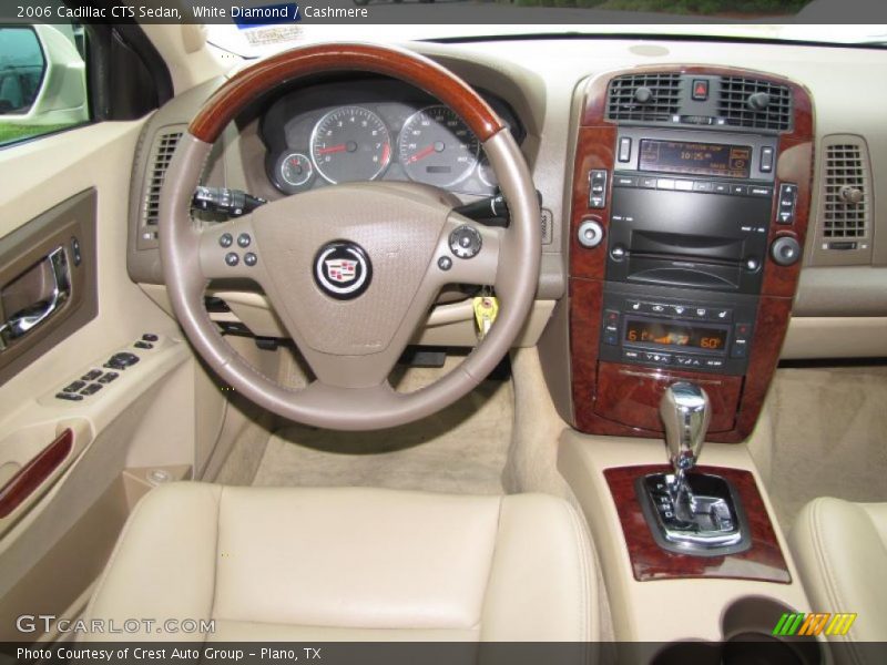 White Diamond / Cashmere 2006 Cadillac CTS Sedan