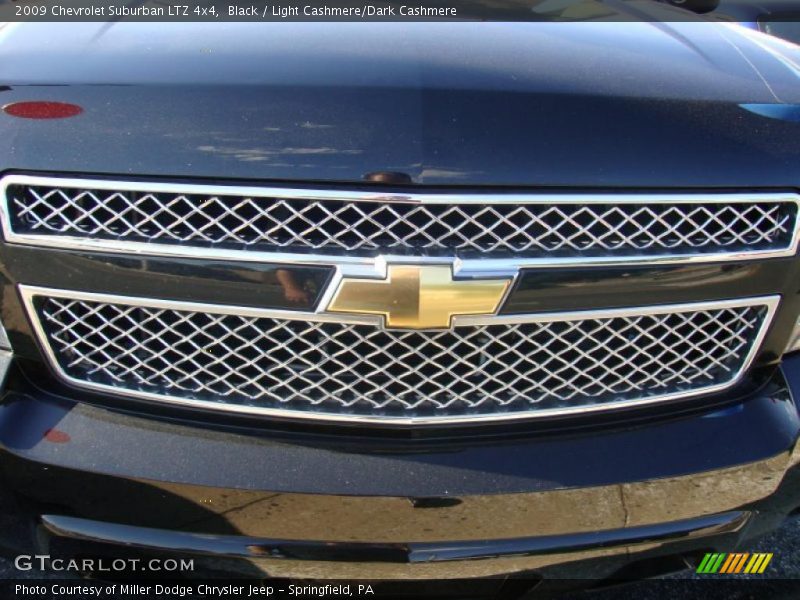 Black / Light Cashmere/Dark Cashmere 2009 Chevrolet Suburban LTZ 4x4