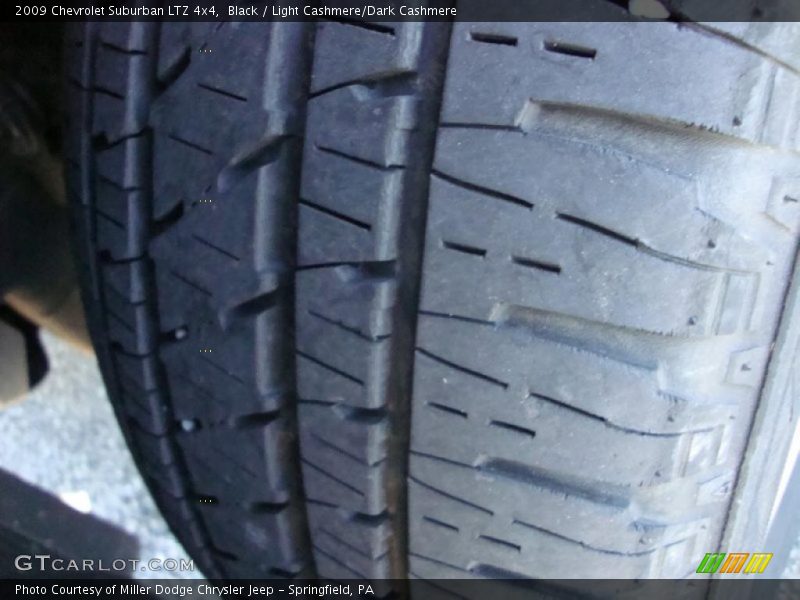 Black / Light Cashmere/Dark Cashmere 2009 Chevrolet Suburban LTZ 4x4