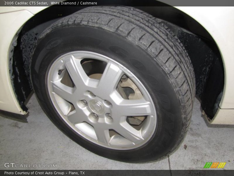 White Diamond / Cashmere 2006 Cadillac CTS Sedan