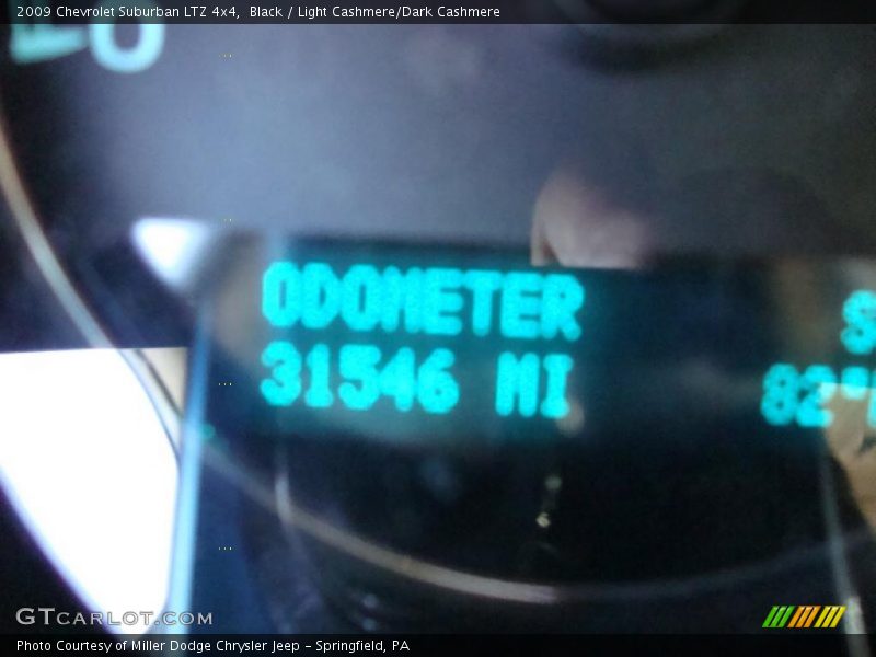 Black / Light Cashmere/Dark Cashmere 2009 Chevrolet Suburban LTZ 4x4