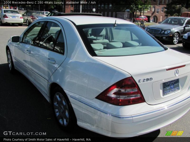 Alabaster White / Ash 2006 Mercedes-Benz C 280 4Matic Luxury