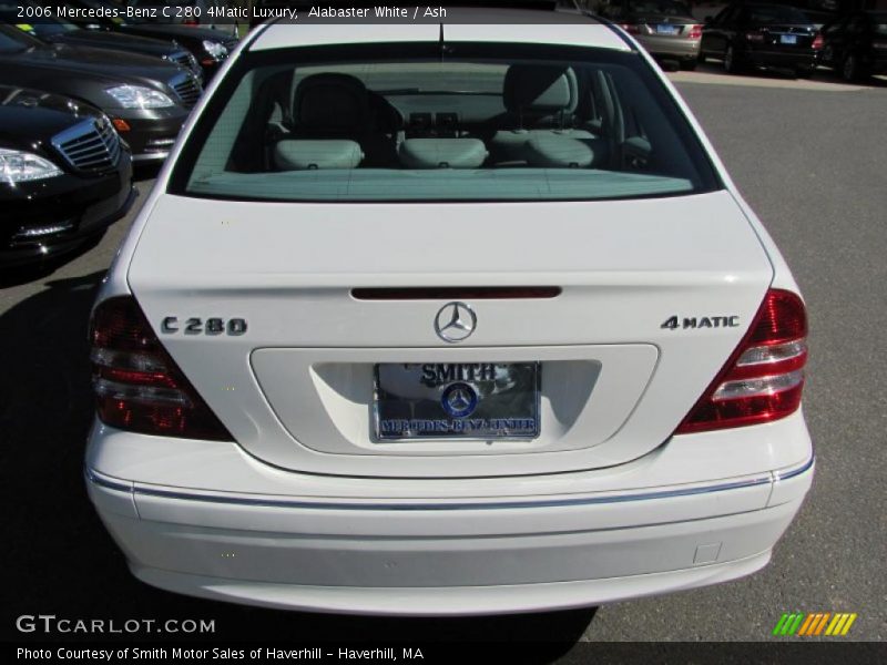 Alabaster White / Ash 2006 Mercedes-Benz C 280 4Matic Luxury