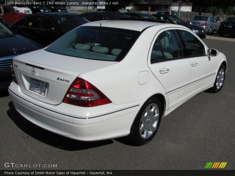 Alabaster White / Ash 2006 Mercedes-Benz C 280 4Matic Luxury