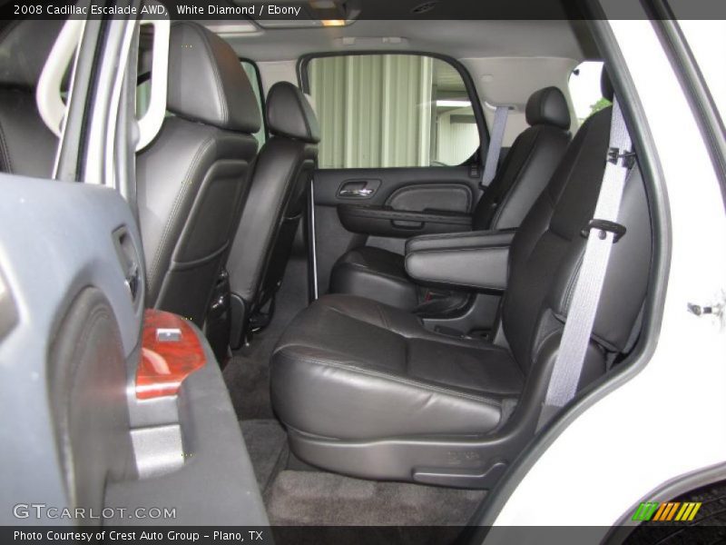 White Diamond / Ebony 2008 Cadillac Escalade AWD