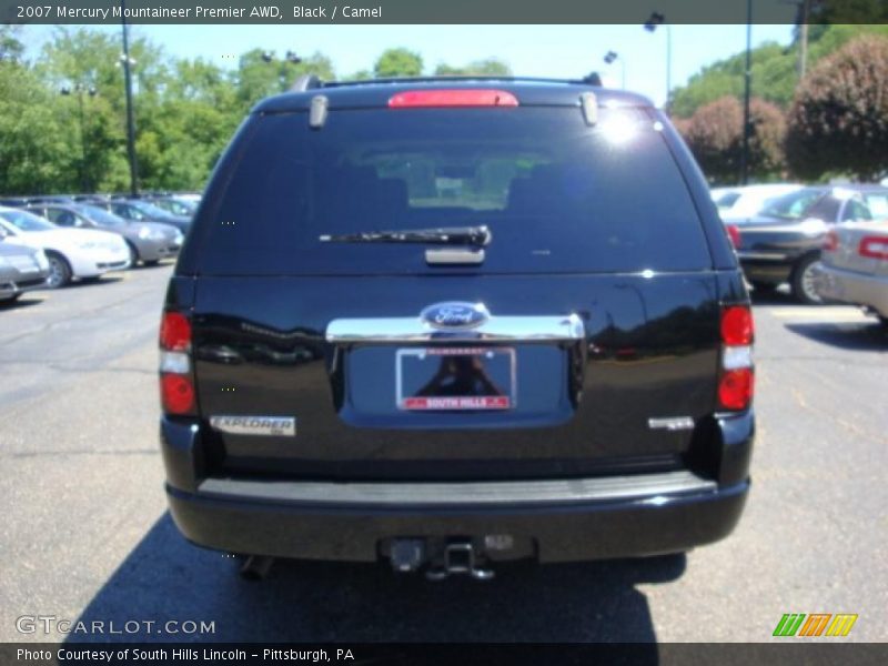 Black / Camel 2007 Mercury Mountaineer Premier AWD