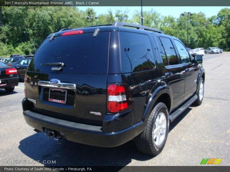 Black / Camel 2007 Mercury Mountaineer Premier AWD
