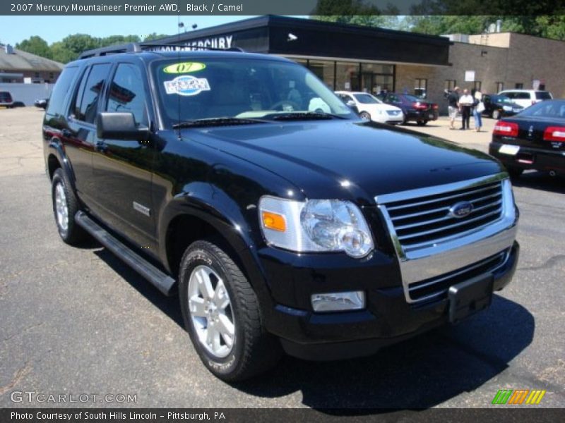 Black / Camel 2007 Mercury Mountaineer Premier AWD