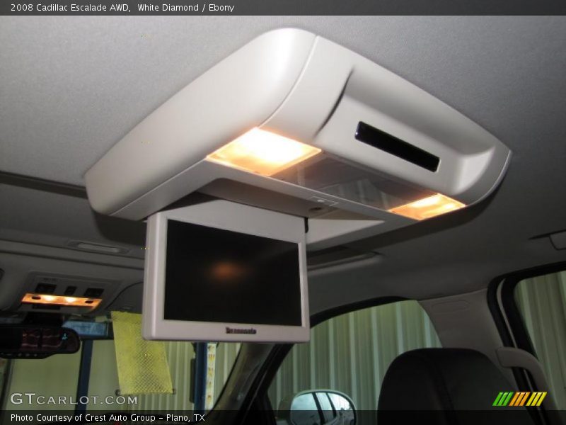 White Diamond / Ebony 2008 Cadillac Escalade AWD