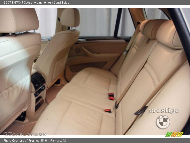 Alpine White / Sand Beige 2007 BMW X5 3.0si