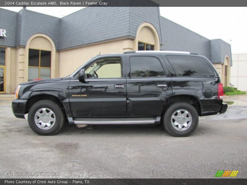 Black Raven / Pewter Gray 2004 Cadillac Escalade AWD