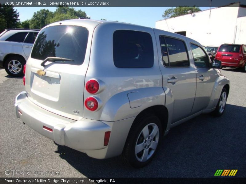 Silverstone Metallic / Ebony Black 2008 Chevrolet HHR LS